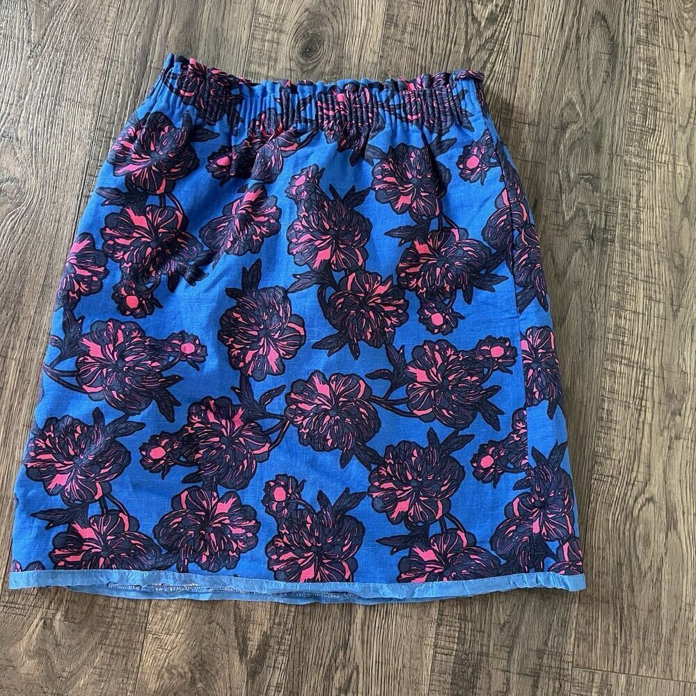J. Crew Women’s Skirt Sz 4 Linen Blend